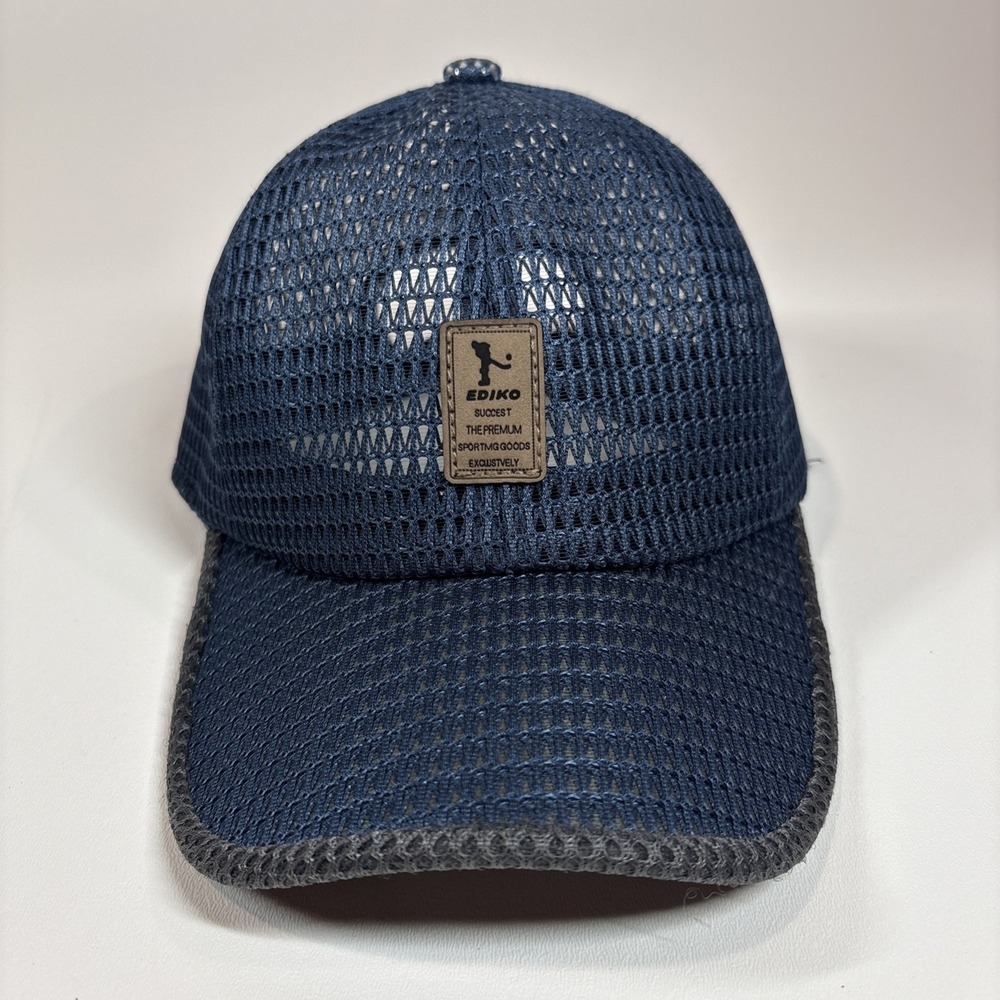 EDIKO Hockey Succest The Premium Sporting Goods Blue Golf Strapback Cap